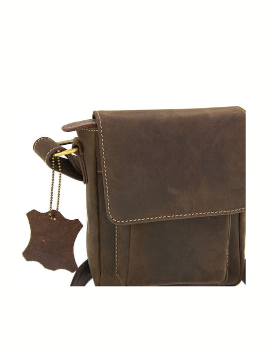 Leder Herrentasche Bote Braun
