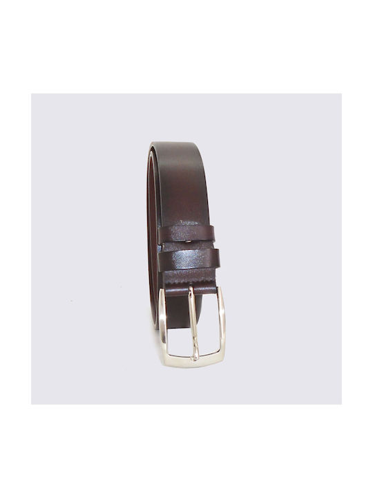 Men's Leather Belt Brown