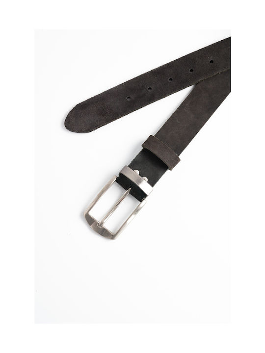 Men's Leather Belt Black