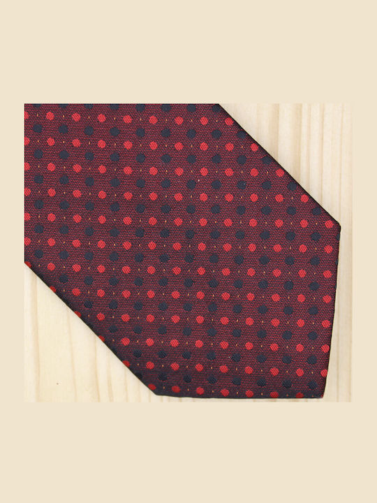 Herren Krawatte Synthetisch,Polyester/Cotton/Leather Gedruckt in Burgundisch Farbe Herren Krawatte Synthetisch,Polyester/Cotton/Leather Gedruckt in Burgundisch Farbe