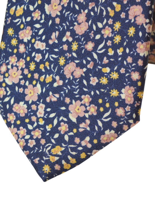 Silk Men's Tie Printed Gray