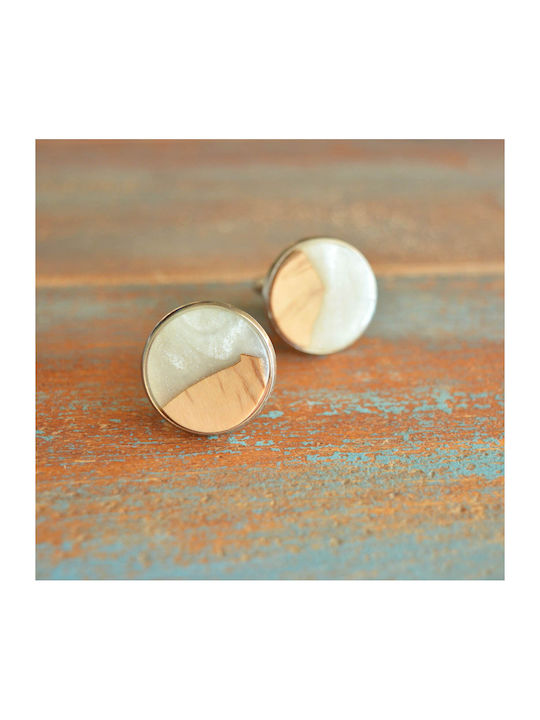 Ritini Cufflinks of Steel Rose Gold