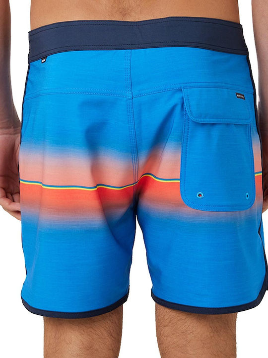 Rip Curl Mirage Retro Mama Herren Badebekleidung Shorts Blau Gestreift