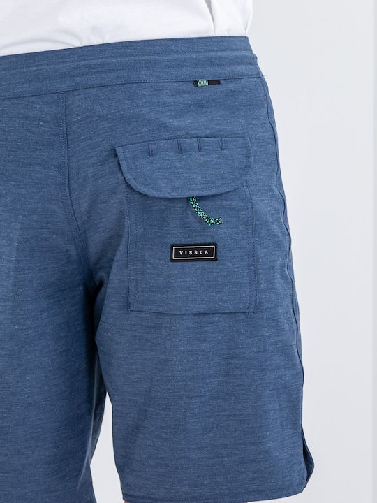 Costum De Baie Bărbați Pantaloni Scurți Albastru Marin