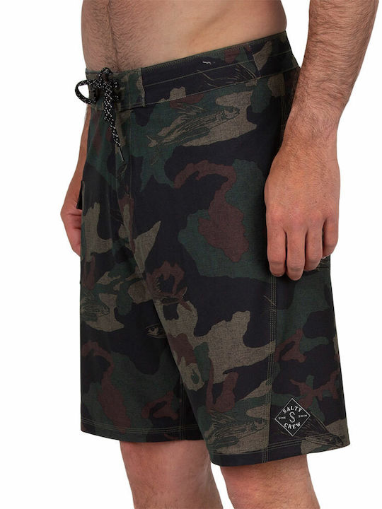 Ανδρικό Μαγιό Σορτς Χακί Camo