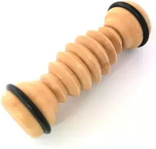 Ancient Wisdom Ξύλινο Roller Μασάζ για τα Πόδια Καφέ