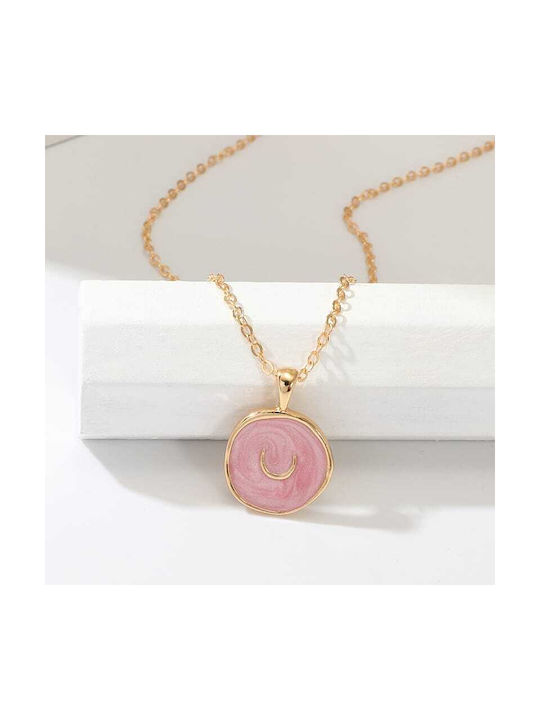 Necklace with Pink Gold Plating