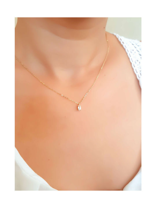 Necklace from Gold 9 K