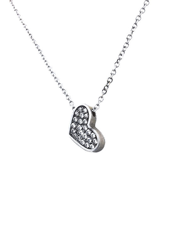 Kosmima1 Halskette aus Weißgold 14K