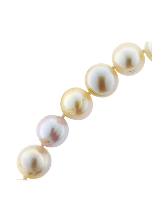 Necklace from Gold 18k with Pearls