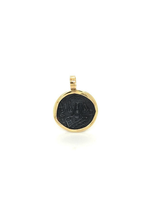 Charm Amulet Constantine from Gold 14K