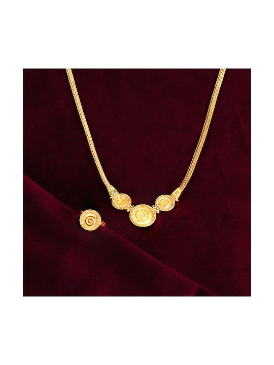 Necklace from Gold 18k