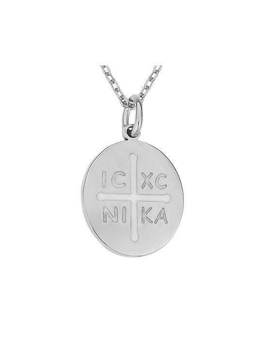 Necklace Constantine Amulet from Silver