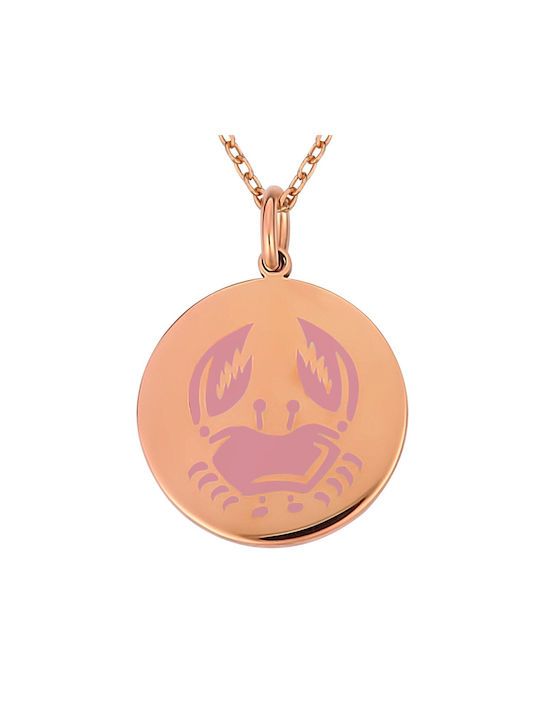 Necklace Zodiac Sign from Gold Plated Silver