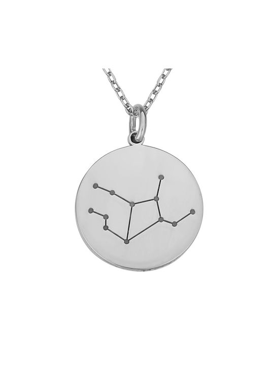 Necklace Zodiac Sign from Silver