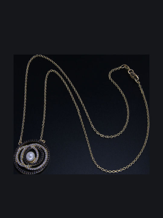 Al'Oro Halskette aus 9K Gold Al'Oro Halskette aus 9K Gold