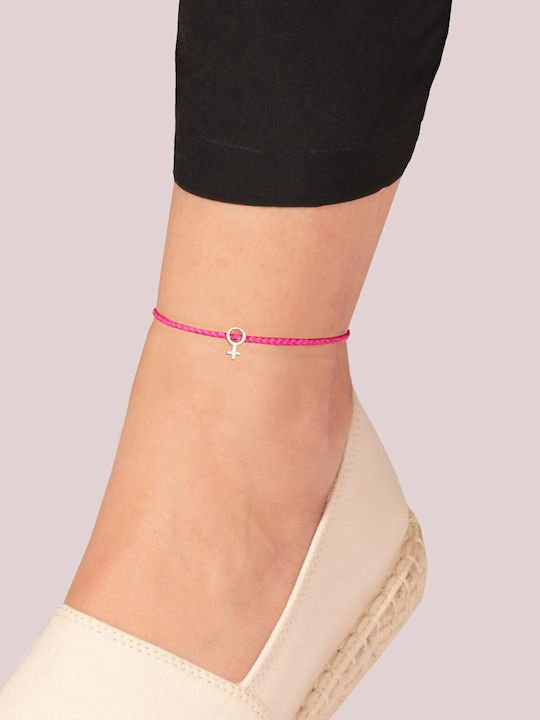 Bracelet Anklet Macrame made of Cord