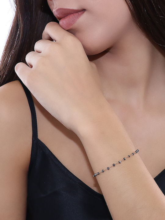 Bracelet Chain made of Gold 14K with Diamond