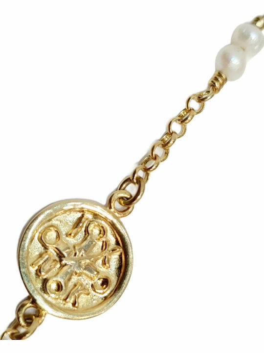 Armband mit Design Istanbul aus Silber Vergoldet