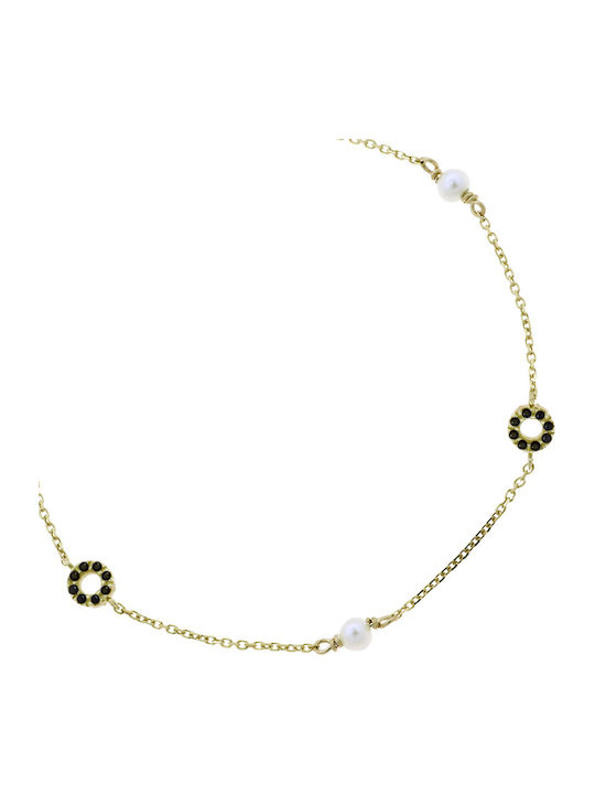 Bracelet Anklet Chain made of Gold 14K