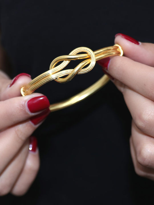 Bracelet Handcuffs made of Silver Gold Plated