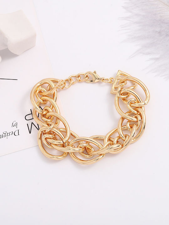 Bracelet Chain made of Brass Gold Plated