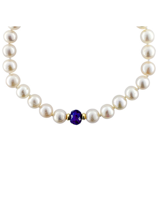 Bracelet made of Gold 14K with Pearls