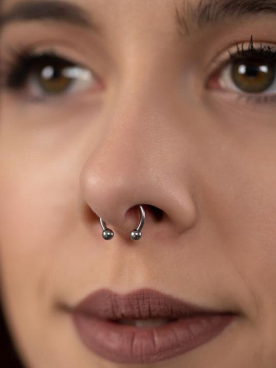 Piercing.gr Σκουλαρίκι Septum Μύτης 10mm Piercing.gr Σκουλαρίκι Septum Μύτης 10mm