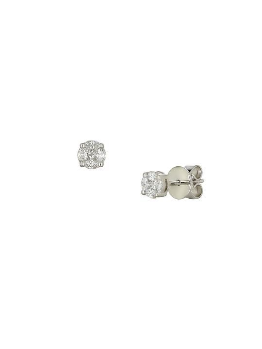 Earrings made of Platinum with Diamond