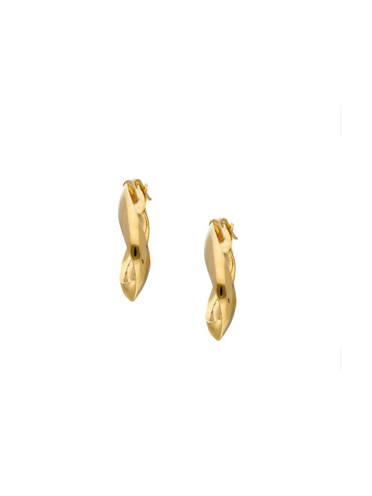 Ohrringe Creolen aus Gold 14K