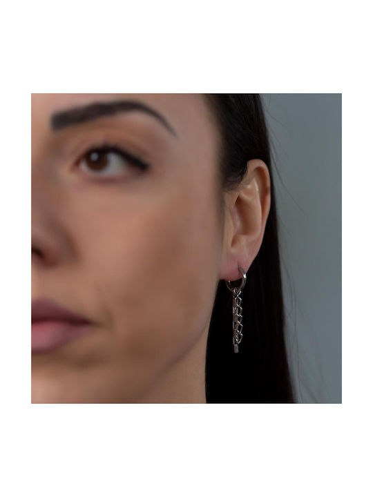 Earrings Hoops made of Steel Gold Plated