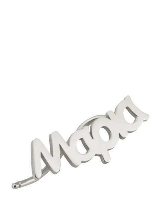 Goldsmith Single Earring Ear Climber made of Silver Gold Plated