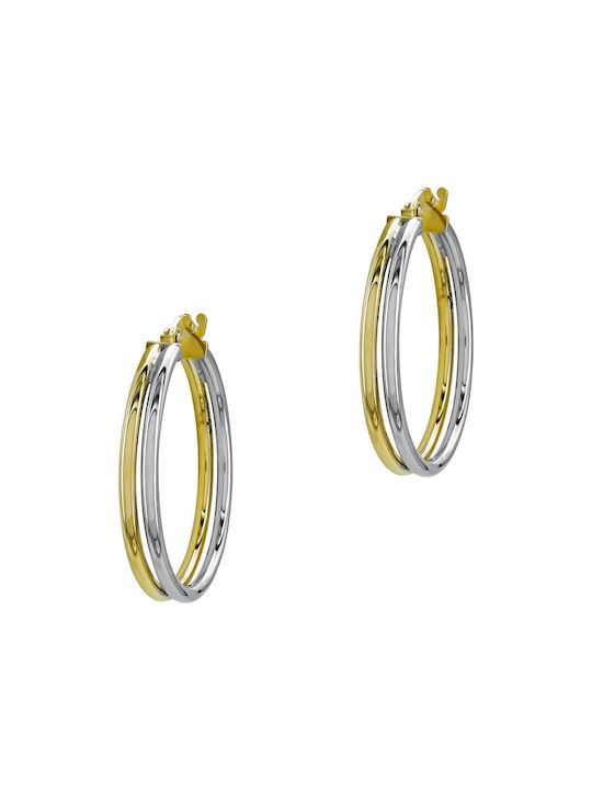 Earrings Dangling made of Gold 14K