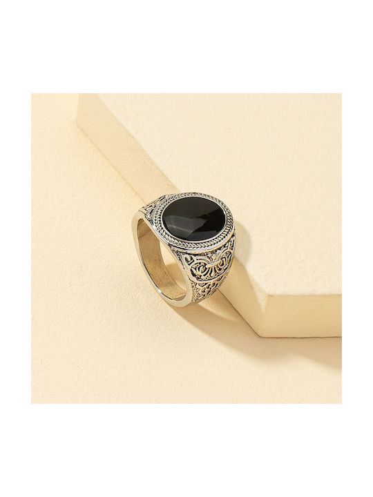 Women's Ring with Stones Gold Plated