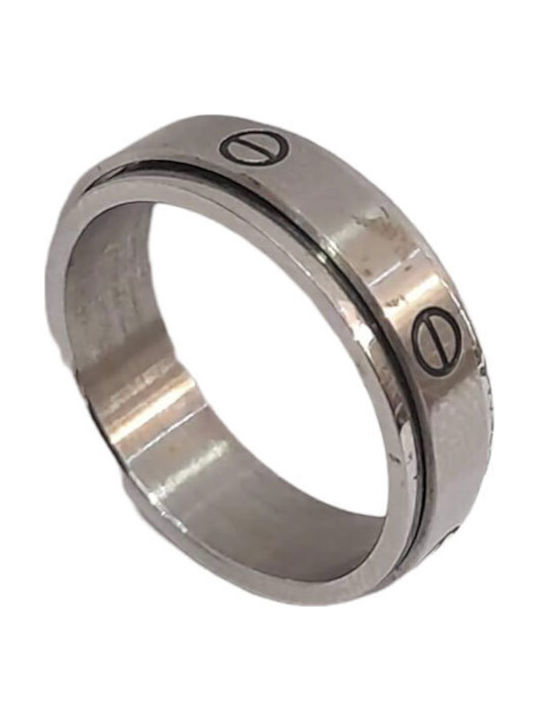 BD Jewelery Bd Jewelery Γυναικείο Δαχτυλίδι από Ατσάλι Επιχρυσωμένο