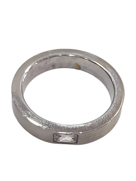 BD Jewelery Bd Jewelery Ανδρικό Δαχτυλίδι από Ατσάλι Επιχρυσωμένο