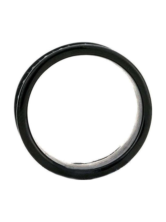 Goldsmith Goldsmith S Signet Stainless Ring made of Steel Gold Plated