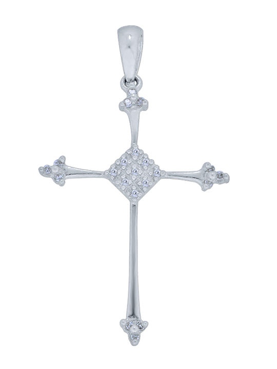 Margaritari Златен Кръст 18K с Верижка