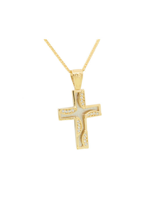 Women's Gold Cross 14K