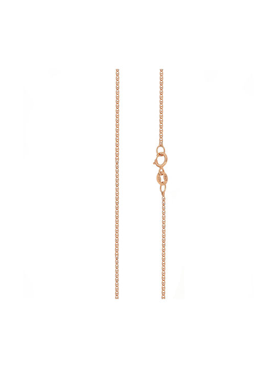 Women's Rose Gold Cross 14K