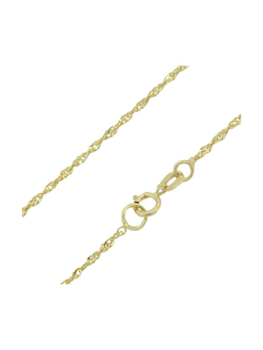 Damen Gold Kreuz 14K