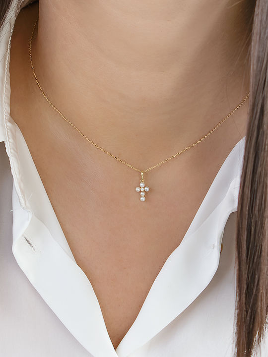 Margaritari Златен Кръст 14K