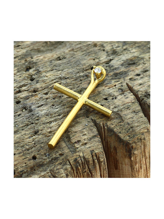 Aur Cruce 14K