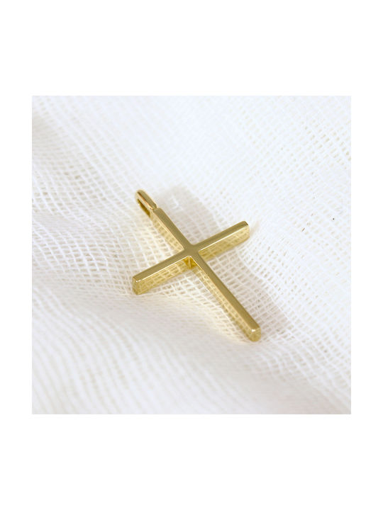 Men's Gold Cross 14K