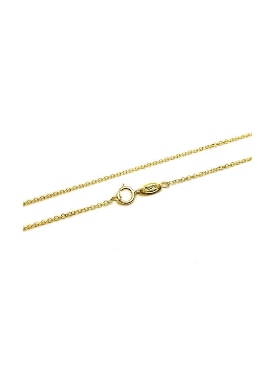 Gold Kreuz 14K mit Kette