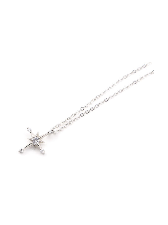 Cross from Silver with Chain