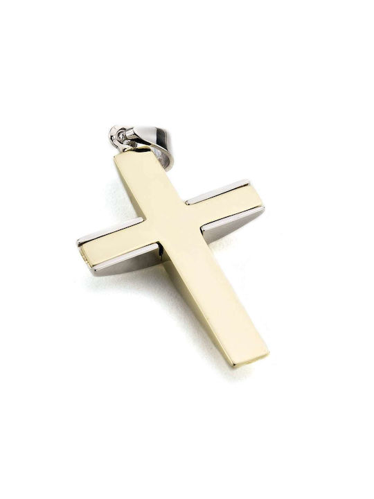 Men's Gold Cross 14K with the Crucified Goldsmith