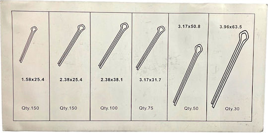 Steel Ασφάλειες 16108012 555τμχ