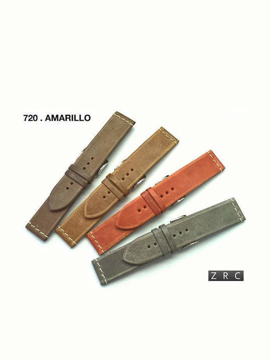 Leather Strap Beige 24mm