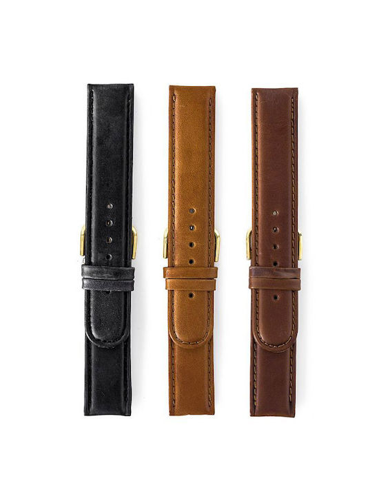 Leather Strap Brown 16mm